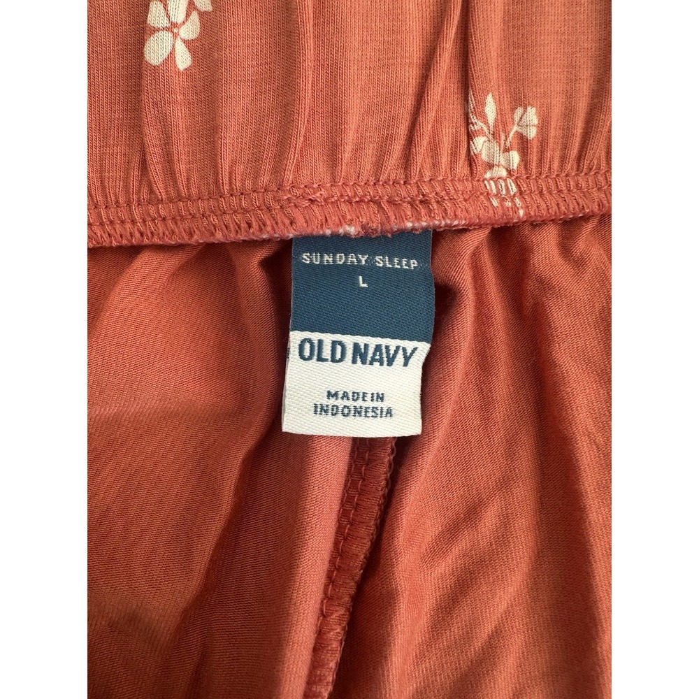 High-Waisted Sunday Sleep Ultra-Soft Jogger Pajama Pants Size L - Picture 3 of 8